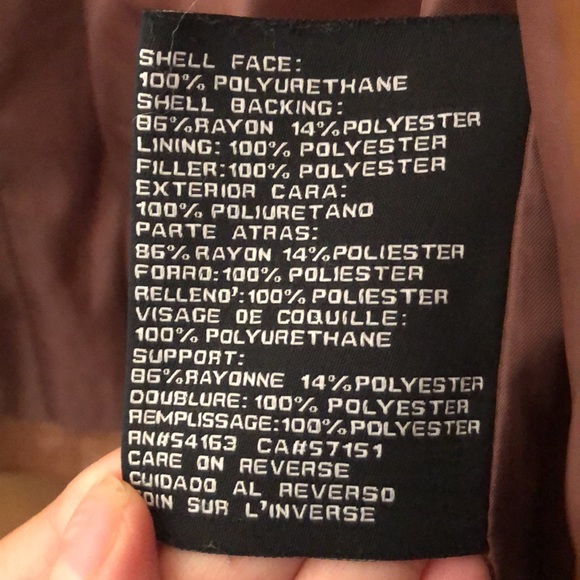 Guess Quilted Faux-Leather Moto Jacket - Picture 4 of 4